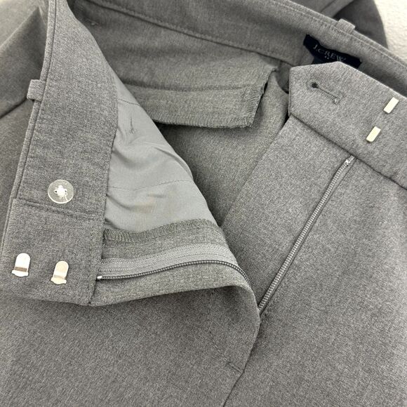 J.CREW Slim Fit Full Length Trouser Dress Pant 8P Heather Gray NWT B65 - Picture 5 of 6